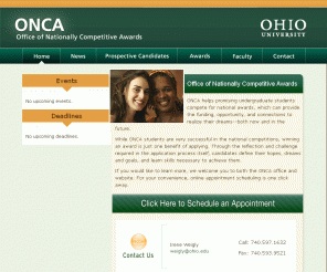 onca.org: Office of Nationally Competitive Awards
Joomla! - the dynamic portal engine and content management system