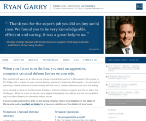 ryangary.com: Minnesota Criminal Defense Attorney Ryan Garry
Minnesota criminal defense attorney Ryan Garry represents clients in both State and Federal Court. Call for a free case consultation.