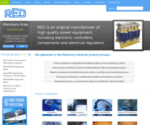 reo.co.uk: REO UK - Buy high quality power equipment online
REO is an original manufacturer of high quality power equipment, including electronic controllers, components and electrical regulators.