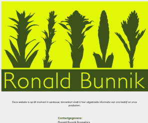 ronaldbunnik.com: Ronald Bunnik Bromelia's
