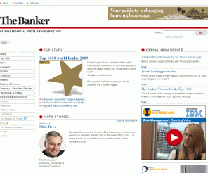 thebanker.com: The Banker - Unrivalled coverage of global finance & banking - The Banker
The latest UK and International banking, finance and business coverage and analysis, with exclusive interviews and unparalleled access to the finance industry’s most senior leaders and policy makers. 