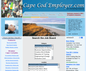 Capecodemployer.com: Cape Cod Jobs and Cape Cod employment ...