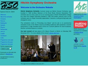 hitchinsymphony.org.uk: Hitchin Symphony Orchestra - Welcome
Hitchin Symphony Orchestra