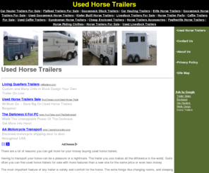 usedhorsetrailers.org: Used Horse Trailers
Used Horse Trailers | Bateson Horse Trailers | Cheval Liberte Horse Trailers | Used Horse Trailer Sales | Used Gooseneck Horse Trailers | Used Aluminium Horse Trailers | Equine Horse Trailers | Equitrek Horse Trailers | Used Ifor Williams Horse Trailers