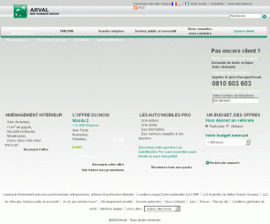 arvalphh.fr: Arval : LLD, Leasing auto, Location auto longue duree, Flotte automobile, Location longue durée voiture
Arval (BNP Paribas) : référence internationale sur le secteur du leasing auto et de la gestion de flotte automobile. Retrouvez toutes nos offres leasing et nos promotions LLD du mois. 