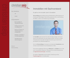christian-seip.com: Christian Seip - Sachverständiger für Immobilienbewertungen - Bochum
Herzlich Willkommen auf der Website von Christian Seip, Sachverständiger für Immobilienbewertungen, Bochum