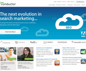 conductorseo.com: SEO Platform for the Enterprise - Conductor
Conductor Searchlight is the most widely used SEO platform - empowering enterprise marketers to take control of their search performance.