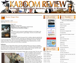 kaboomreview.com: Kaboom Review
In-Depth Action Movie Reviews, Scores, and Rankings