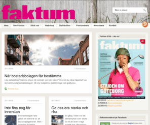 faktum.nu: Tidningen Faktum | Göteborgs gatutidning
