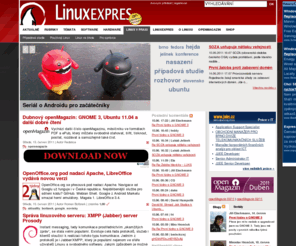 linuxexpress.cz: Linux E X P R E S
Opravdový linuxový magazín. Naleznete zde recenze, návody a informace o software a hardware.