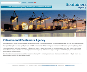 seatainersagency.dk: Velkommen til Seatainers Agency
