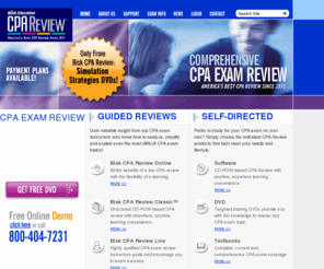 biskcpareview.net: CPA Exam - Bisk CPA Review
Comprehensive CPA Exam review programs to ensure you are prepared to pass the Uniform CPA Exam. The most trusted name in CPA Review since 1971.