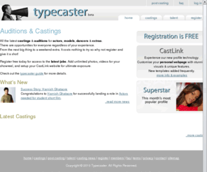 castingcool.com: Castings & Auditions UK, For Models, Dancers and Actors - typecaster
The latest castings and auditions throughout the UK - Showcase your talent