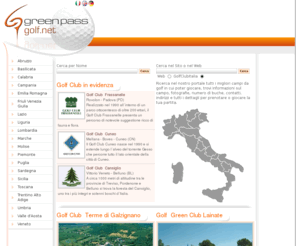 hotelgolfitalia.com: Campi da Golf Italiani, Golf Club Italiani
Trovate i recapiti e i contatti di tutti i migliori Golf Club italiani e campi da golf in Italia.