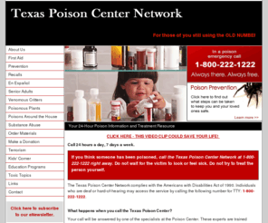 poisoncontrol.org: Texas Poison Control Network | PoisonControl.org
