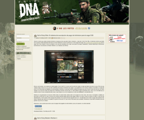 clandna.es: Clan DNa - Inicio
Clan DNa, Division Nocturna de Asalto