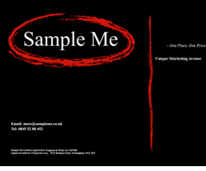 sampleme.co.uk: Sample Me
Sample Me
