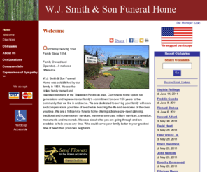 wjsmithandson.com: W.J. Smith & Son Funeral Home : Newport News, Virginia (VA)
W.J. Smith & Son Funeral Home provides complete funeral services to the local community.