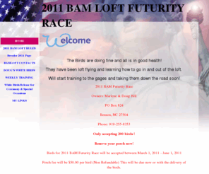 bamloft.net: 2011 BAM LOFT FUTURITY RACE
