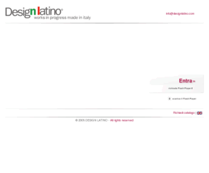 designlatino.com: Design Latino
Design latino. oggetti indispensabili per grandi e piccoli piaceri personali.