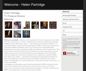 helenpartridge.com: Welcome - Helen Partridge
Helen Partridge: Television Producer/Director