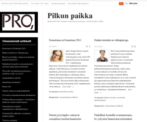 procomma.com: Pilkun paikka
