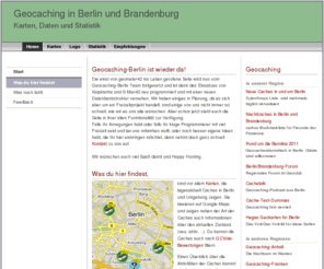 geocaching-berlin.de: Geocaching in Berlin und Brandenburg
