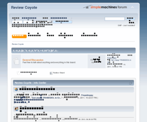 reviewcoyote.com: Review Coyote - Index
Review Coyote - Index