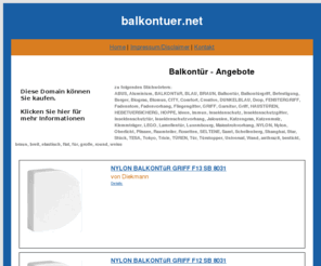 balkontuer.net: Balkontür - balkontuer.net
