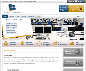 bits.ie: BITS Computer Support Services in Kilkenny, Carlow, Wexford. Providing Computer Support Services and Maintenance, PC Sales, Computer and IT Support Services. We fix computers!
At BITS we provide first level computer support & fixes to businesses in the South East of Ireland. We sell, service & install computers, servers printers, etc. and a range of other IT services.