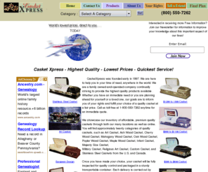 casketxpress.com: Casket Discount | Caskets Metal | Caskets Funeral | Caskets
 Casket Xpress offers high quality Discount caskets, metal burial caskets at prices less than 1/2 of what the Funeral Homes charge.