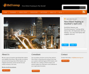 ddostraining.com: DoS/DDoS Tranings And Consultant Services

