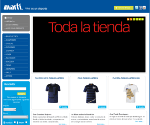 deportesmarti.com: Martí Vivir es un deporte
Vivir es un deporte. Encuentra nuestras tiendas y compra en línea tus productos favoritos para hacer deporte.