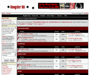 gangsterbb.com: GangsterBB.NET -  GangsterBB.NET Forums for Mafia Movies & More
GangsterBB.NET - Message Board for Mafia Movies & More