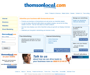 118835.co.uk: Search for a UK business with the thomsonlocal.com directory.
UK local business directory, find classified business listings for local UK suppliers including telephone numbers, ratings and reviews, web and email addresses, maps and directions