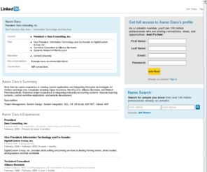 daruconsulting.com: Aaron Daru  | LinkedIn
View Aaron Daru's professional profile on LinkedIn.  LinkedIn is the world's largest business network, helping professionals like Aaron Daru discover inside connections to recommended job candidates, industry experts, and business partners.