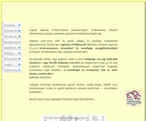 ingatlanepito.hu: Ingatlan értékbecslő, műszaki ellenőr, műszaki vezető
Cégünk ingatlan értékbecsléssel (ingatlanvagyon értékeléssel), műszaki ellenőrzéssel, építéssel és felújítással foglalkozik.
