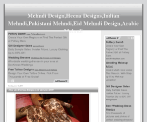 mehndisite.com: Mehndi Design,Heena Designs,Indian Mehndi,Pakistani Mehndi,Eid Mehndi Design,Arabic Mehndi
