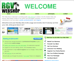 rgvtechshop.com: Web Site Design for McAllen and the Rio Grande Valley | RGV Web Shop
Web design and development for the Rio Grande Valley and beyond.