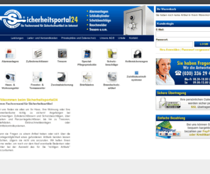 sicherheitsportal24.com: Sicherheitsportal 24
Sicherheitsportal24 Berlin von Alarmanalgen bis ZylinderschlÃ¶sser