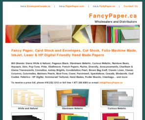 fancypaper.biz: Fancy Paper - Envelopes, Stardream, Vellum, Wholesale
