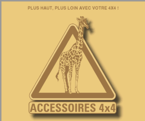 voitures-4x4.com: ACCESSOIRES 4X4, PIECES 4X4, EQUIPEMENTS 4X4 = ACCESSOIRES4X4.COM
Un ACCESSOIRE, une PIECE DETACHEE pour Votre 4X4 ? La Société Accessoires 4x4 Vous Fournit Tous Accessoires 4x4, Toutes Pièces détachées 4x4, Equipements 4x4 et Kits 4x4 !