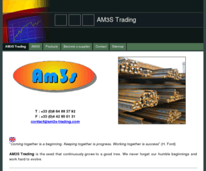 am3s-trading.com: AM3S Trading
Looking for a reliable supplier, which has been proven and can get you quality products at great prices? You're in the right place! AM3S Trading will be your partner!