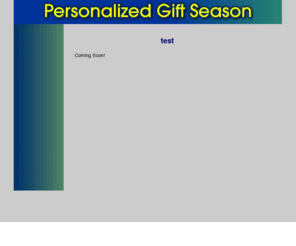 personalized-gift-season.com: test
test