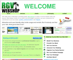 rgvtalk.com: Web Site Design for McAllen and the Rio Grande Valley | RGV Web Shop
Web design and development for the Rio Grande Valley and beyond.