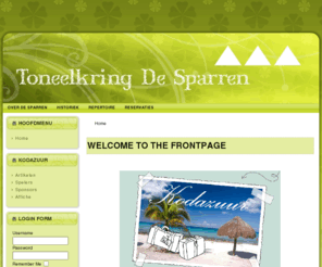 desparren.be: Welcome to the Frontpage
Joomla! - Het dynamische portaal- en Content Management Systeem