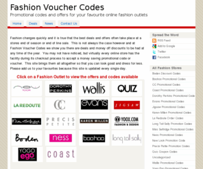 fashionvouchercodes.co.uk: Fashion Voucher Codes
