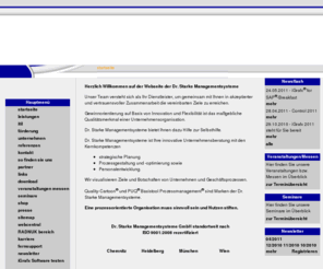 iso-comic.com: Unternehmensberatung Dr. Starke - Managementsysteme
Organisationsentwicklung soll Spaß machen! Mit visualisierten Zielen und Botschaften von Geschäftsprozessen   methodischer Arbeit zu Unternehmenserfolg.