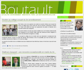 jacques-boutault.fr: Jacques Boutault - le blog
Le Blog de Jacques Boutault Maire Verts/Europe Écologie du 2e arrondissement de Paris