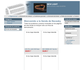 navasky.com: NEW LIGHT - Menor consum, major durabilitat.
Bienvenido a la tienda de Navasky
 Todos los productos y precios mostrados en las páginas de esta tienda se incluyen sólo con fines de demostración.
